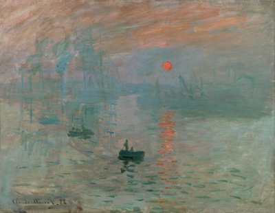 छाप, सूर्योदय द्वारा Claude Monet